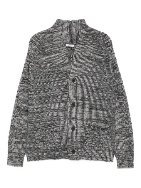 CALMLENCE cashmere cardigan Grey KNIT008