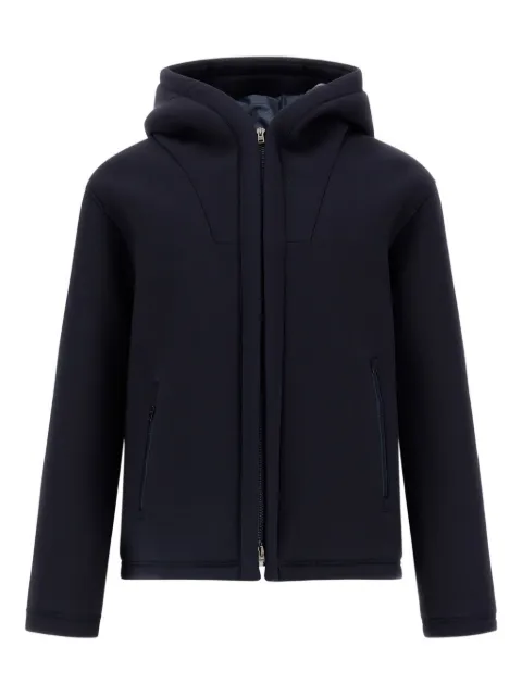 Herno hooded zip-front jacket Blue GI000538U39501Z