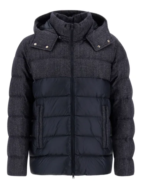 Herno padded hooded jacket Black PI001304U12020Z