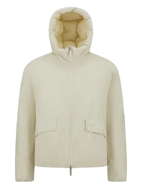 Herno hooded flap-pocket jacket Neutrals PI00388DL11128
