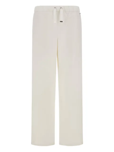 Herno drawstring-waist trousers White PT00051DR12531