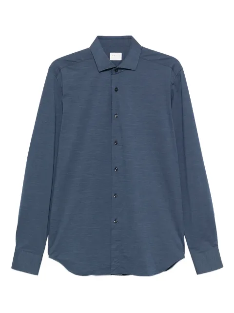 Xacus long-sleeved button-down shirt Blue ACT558ML91690