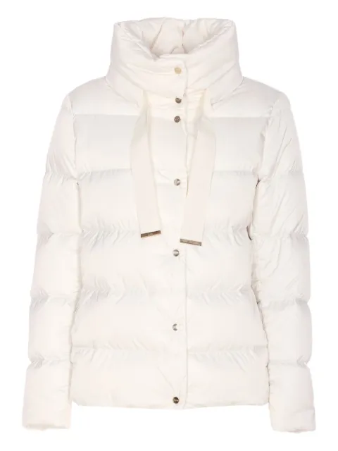 Herno high-neck quilted jacket White PI001936D12170Z
