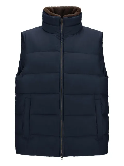 Herno padded gilet Blue PI001267U12414Z9200