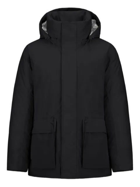 Herno hooded flap-pocket jacket Black PI00374UL12839