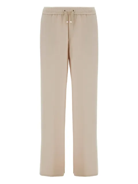 Herno elastic-waist trousers Neutrals PT000176D12755