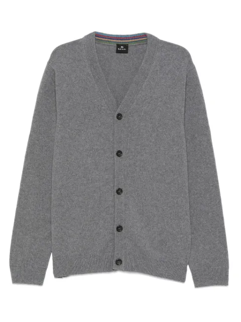 PS Paul Smith merino wool cardigan Grey M2R488ZT22514