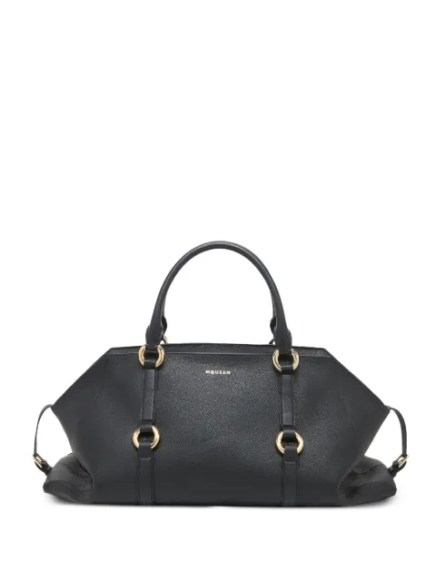 Alexander McQueen maxi leather bag Black 8459011VDEB