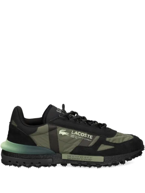 Lacoste panelled lug-sole sneakers Black 50SMA0080