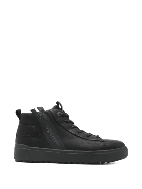 Bugatti lace-up zip booties Black 321AU83050001000