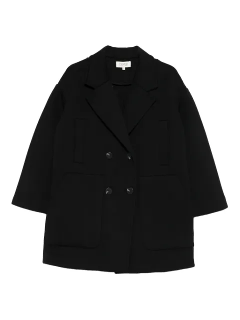 PSOPHIA double-breasted jacket Black 106TQR2434