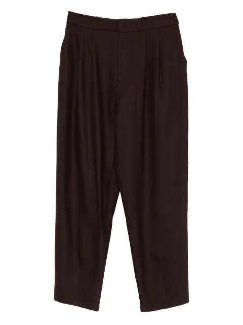 PSOPHIA pleated trousers Brown 211TRS2481