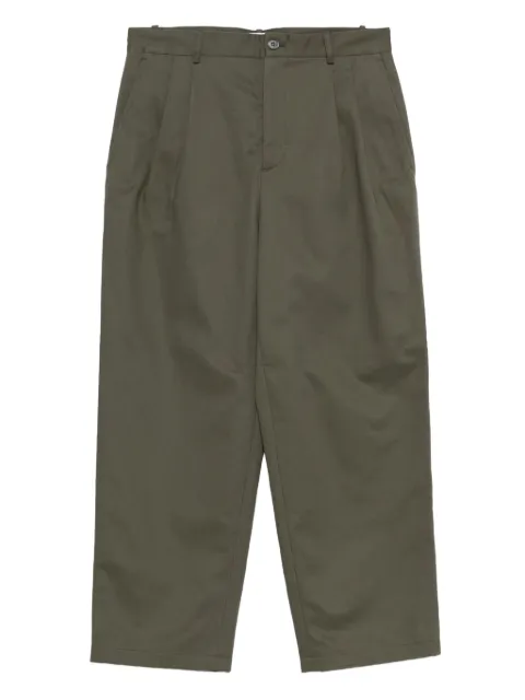 Maison Kitsuné straight-leg trousers Green PM01125WW9043
