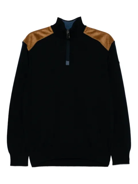 Paul & Shark wool half-zip jumper Blue 15311126E