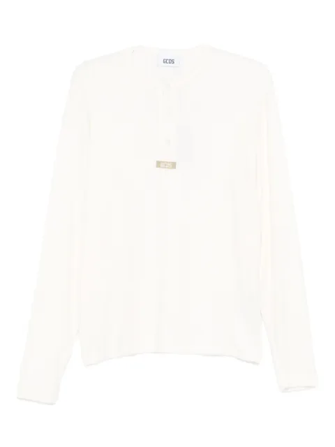 GCDS long-sleeve T-shirt Neutrals B2CM2202KJ5