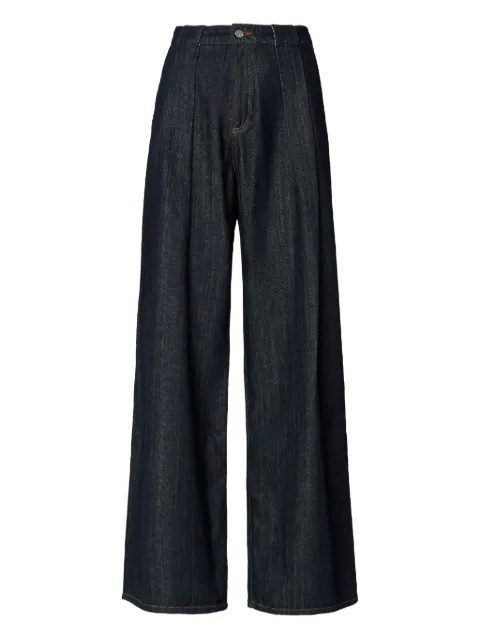 No44 Haru pleated jeans Blue 500017019FARF