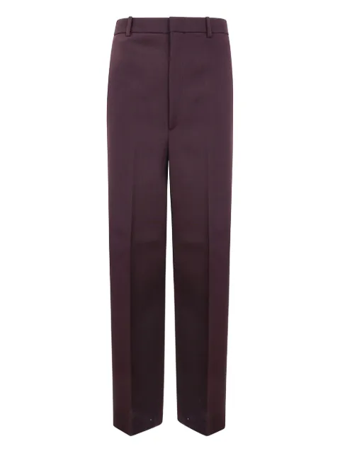 Jil Sander back-pocket wool pants Purple J21KA0280J40160