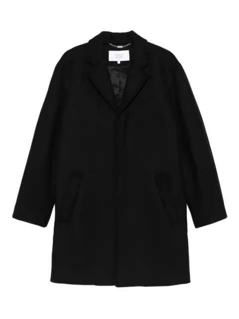 Maison Kitsuné lapel welt-pocket coat Black PM02205WM2030