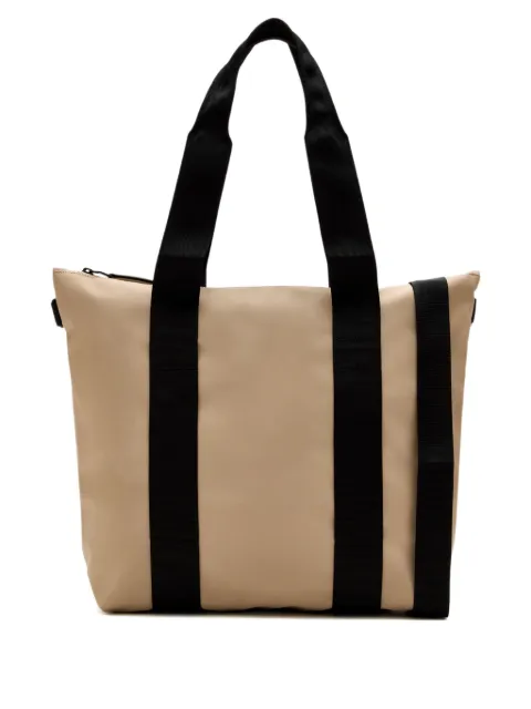 Rains zip-top tote bag Neutrals 14160