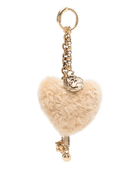 Chloé heart bag charm Neutrals CH25WK169Q49
