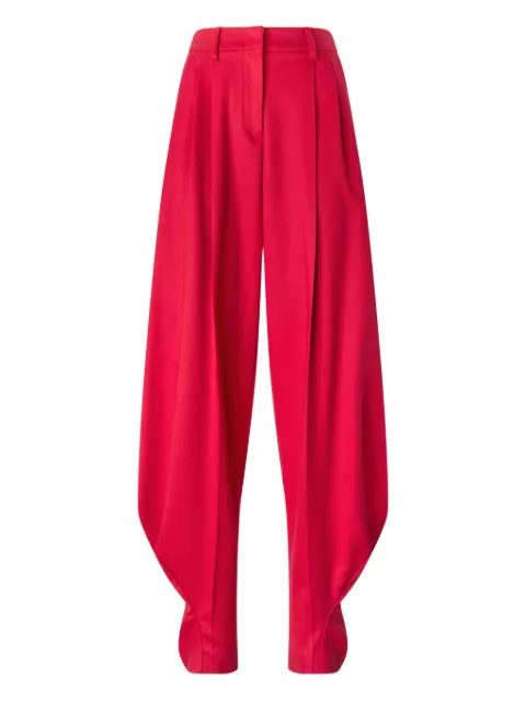 Genny pleated trousers Red 79AJA171N0278