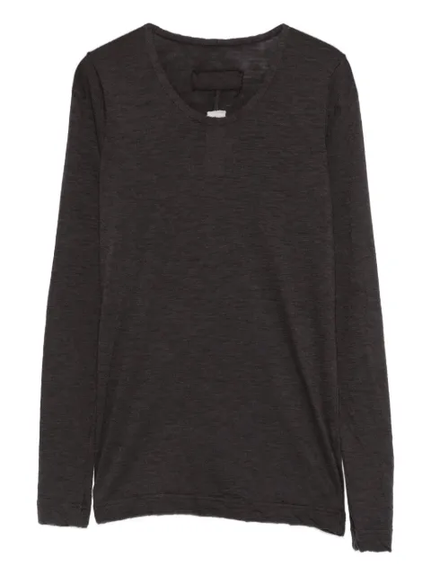 Private 0204 long-sleeve sweater Black B246