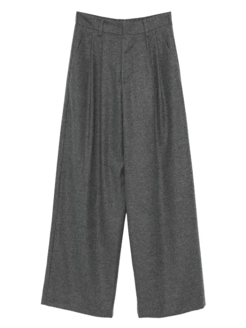 SUSANNE BOMMER pleated pants Grey 2030090195