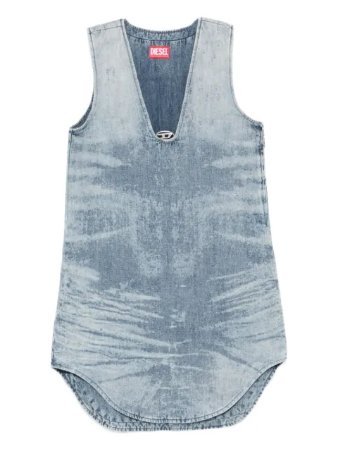 Diesel V-neck sleeveless dress Blue A21707068TY