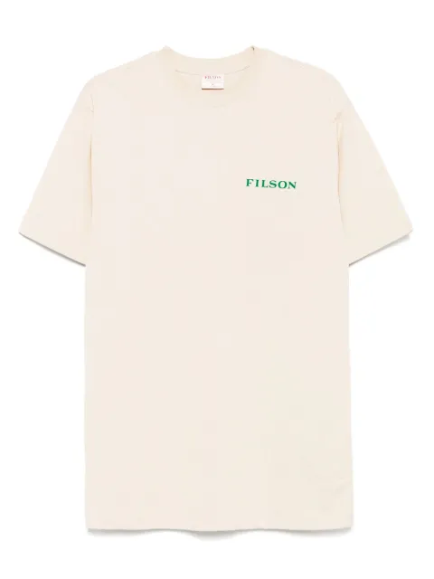 Filson logo-print T-shirt Neutrals FMTEE0131K0077132