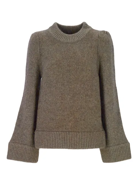 Madeleine Thompson wool blend sweater Brown AW25T30