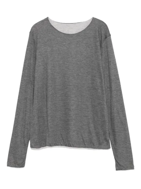Purotatto striped long-sleeve t-shirt Grey 1460701