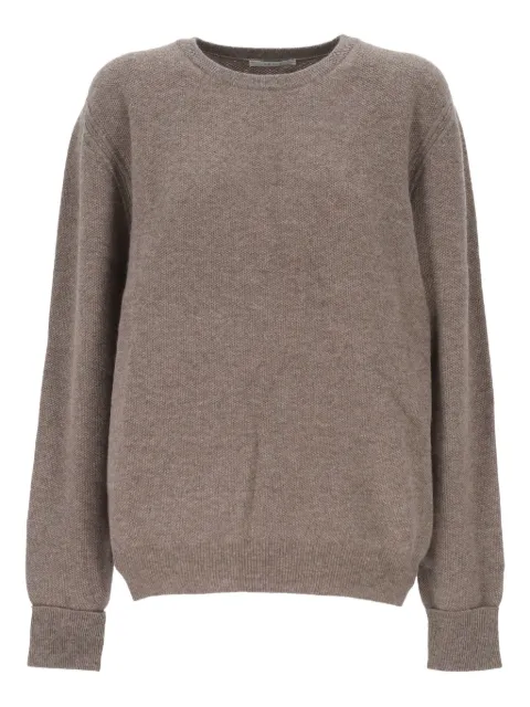 OLIVER LATTUGHI cashmere sweater Neutrals U110WSVAPOR
