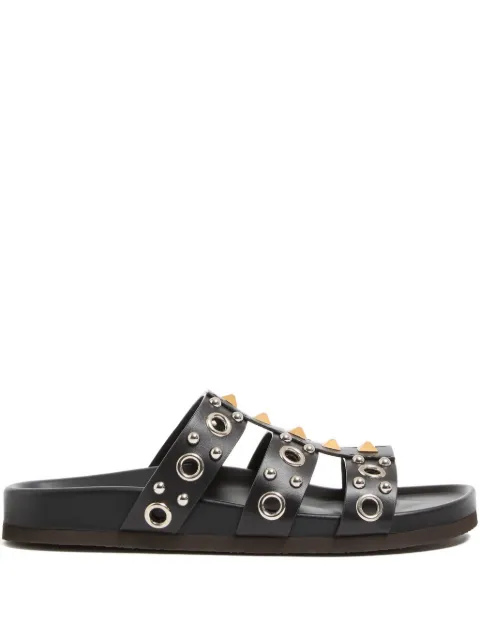 Valentino Garavani Studshield sandals Black YS0M95RNP