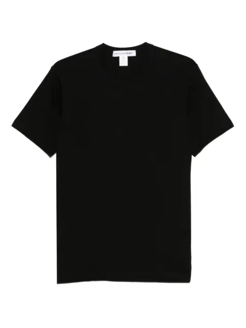 Comme Des Garçons Shirt logo-print cotton T-shirt Black FZT004PER