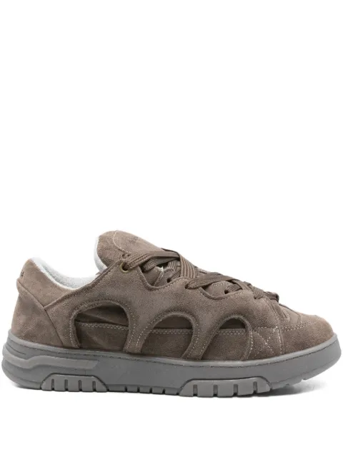 SANTHA Model 1 lace-up fastening sneakers Brown YU04S1TSFN