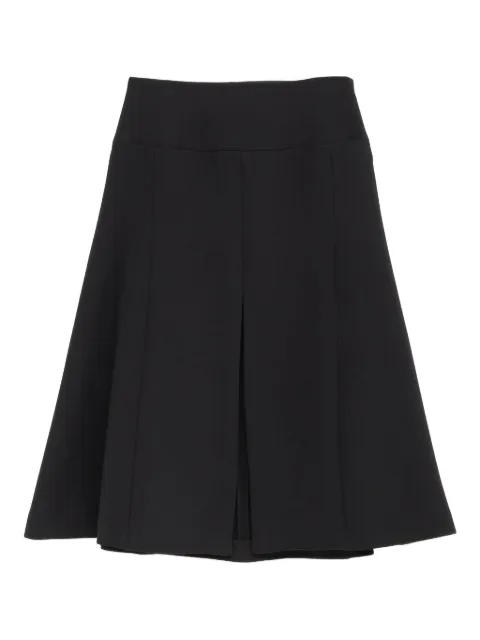 Alaïa pleated midi skirt Black AA9J2371T582B