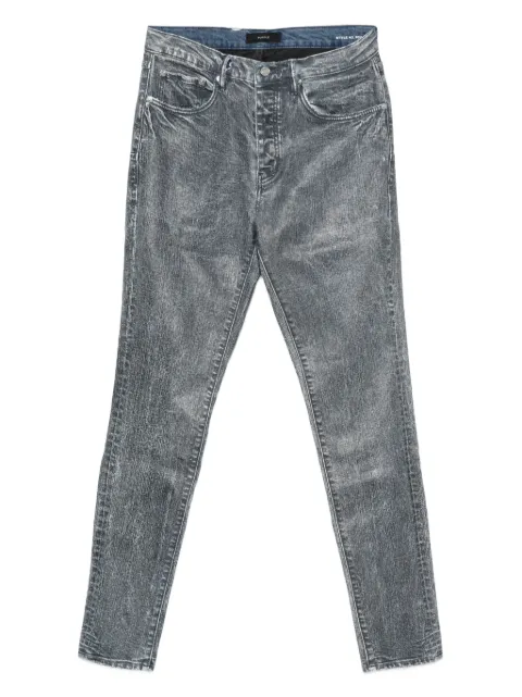 Purple Brand acid-wash jeans Blue P001