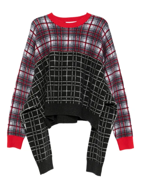 Enföld all-over graphic print jumper Grey 300IA2702701