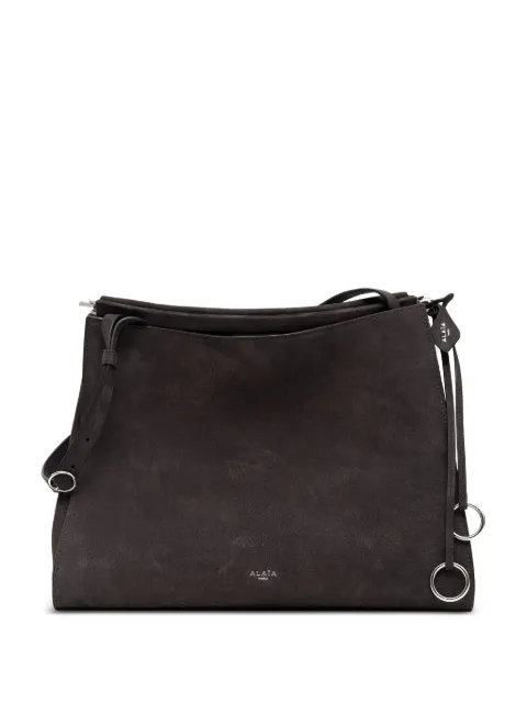 Alaïa medium Le Click folding tote bag Grey AA1S01433CA214
