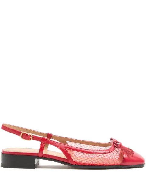 Valentino Garavani valet du roi slingback ballet flats Red WS0MH0PDY