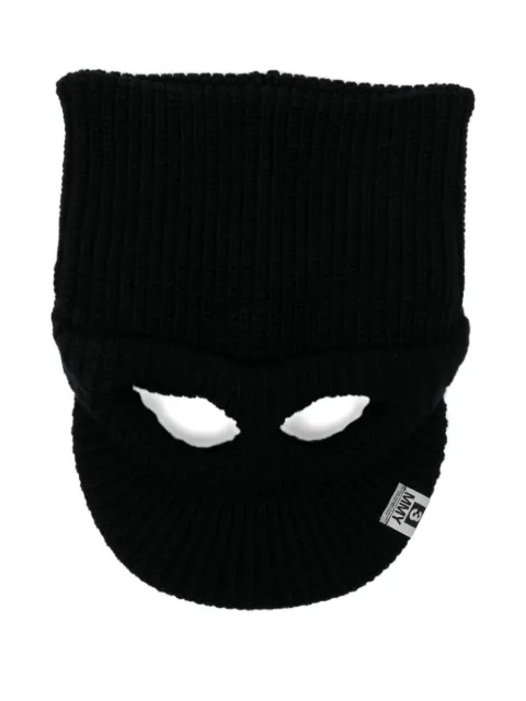 Maison MIHARA YASUHIRO Masked Cat cap Black A15AC402