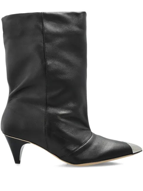 IRO 65mm Starlo heeled ankle boots Black WM37STARLO
