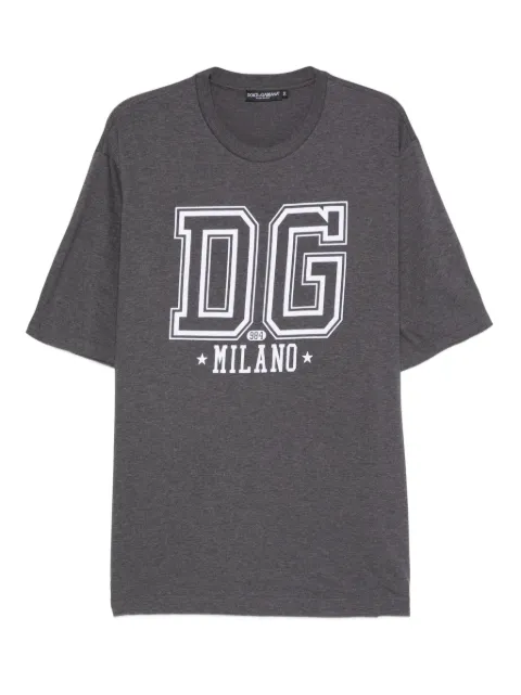 Dolce & Gabbana logo-print T-shirt Grey G8PN9TG7PLQ