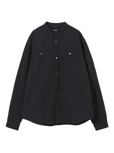 Undercover button-fastening cotton shirt Grey UC2E44013