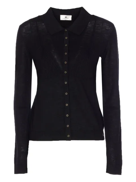 Elisabetta Franchi button-front cardigan Black MK36S57E2