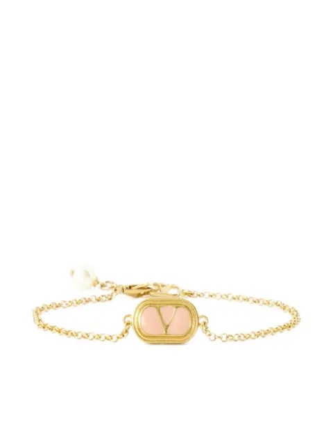 Valentino Garavani logo-detail bracelet Gold WJ0X89LTD