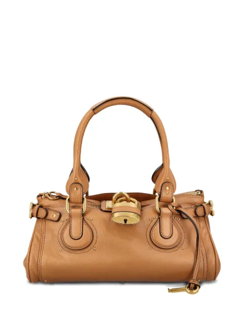 Chloé Paddington leather bag Brown CH25WS802P75
