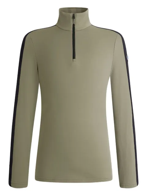 Fusalp high-neck panelled T-shirt Green 21HA2203