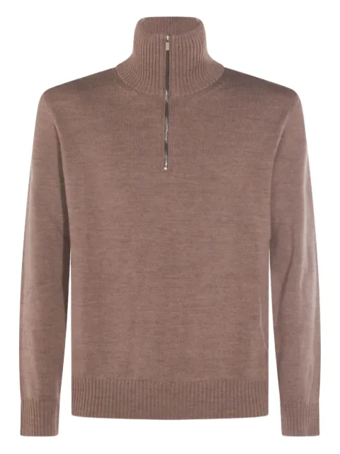Altea zip-fastening sweater Neutrals 256109232