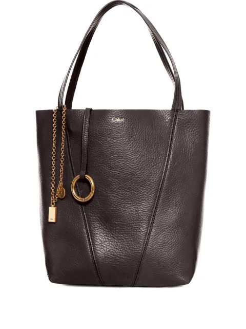 Chloé Spin tote bag Brown CHC25SS811N84